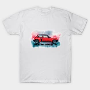 Renault 5 Turbo 2 Splash Art T-Shirt